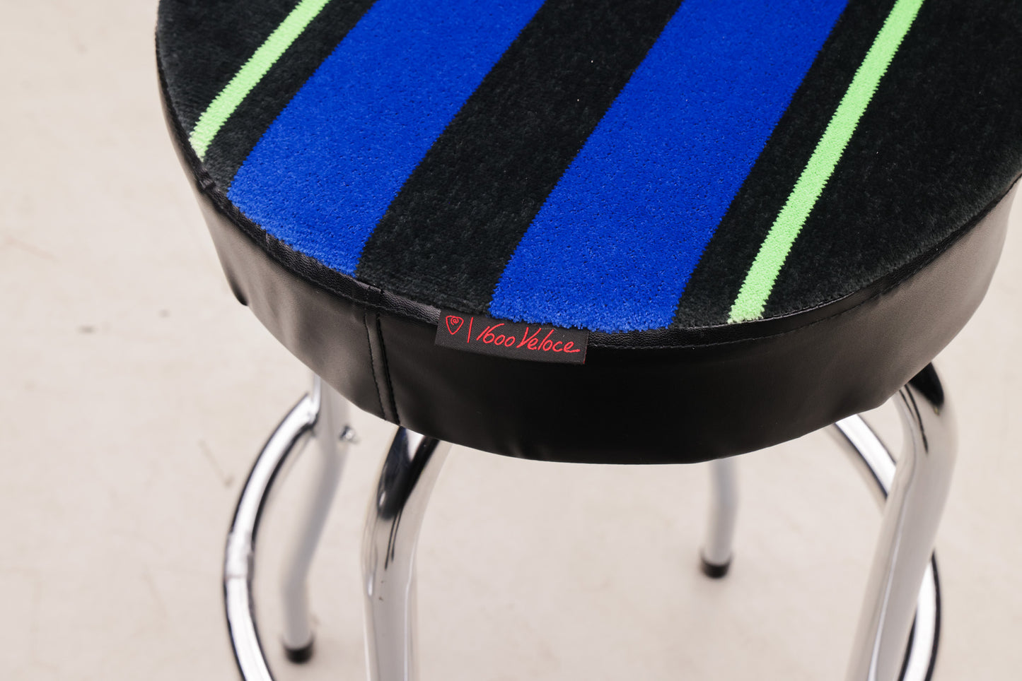 Accent Stools with Alpina-Style Upholstery