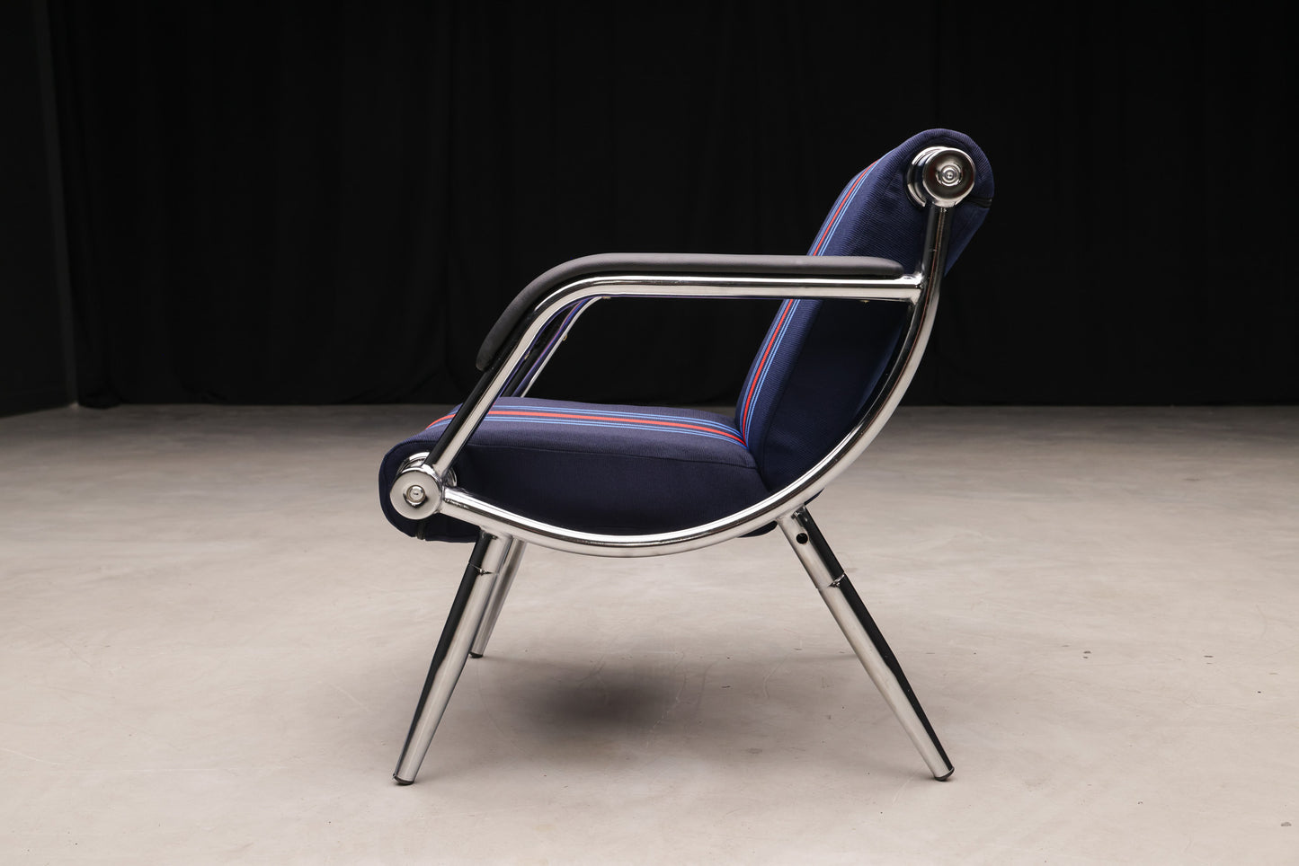 Accent Chairs with Martini-Style Upholstery