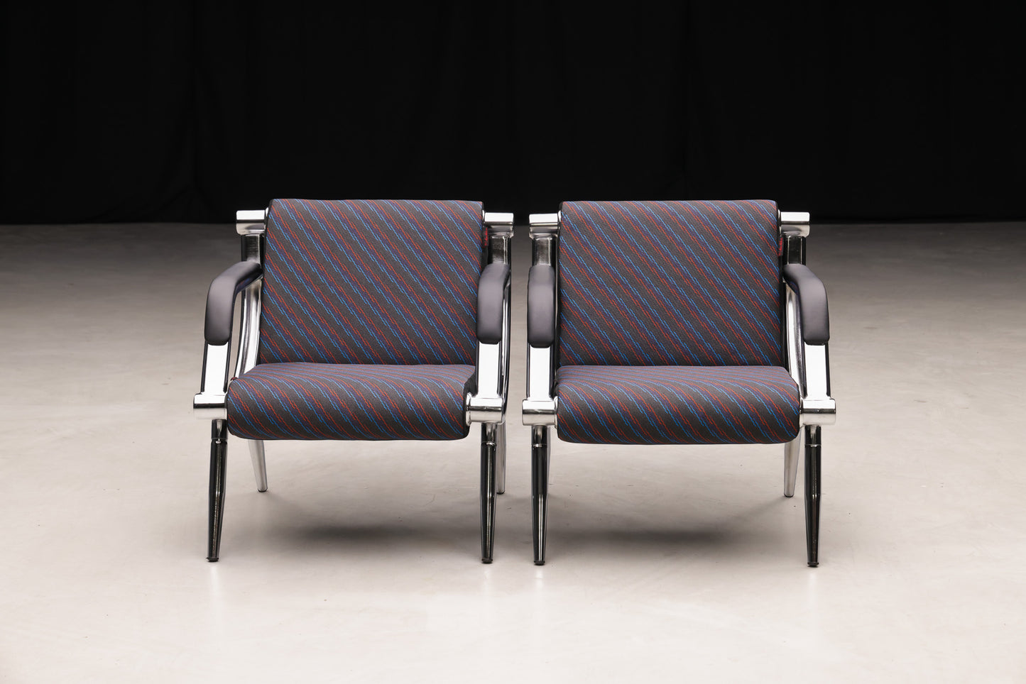 Accent Chairs with M-Tech" Style Upholstery