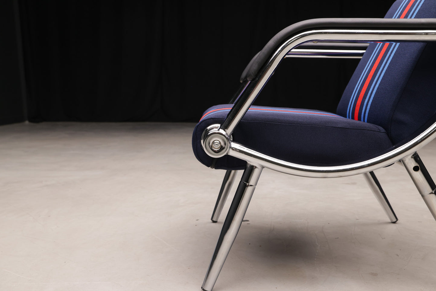 Accent Chairs with Martini-Style Upholstery