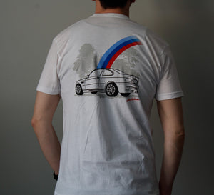 @1600Veloce BMW E46 M3 White (M-Sport Rainbow)