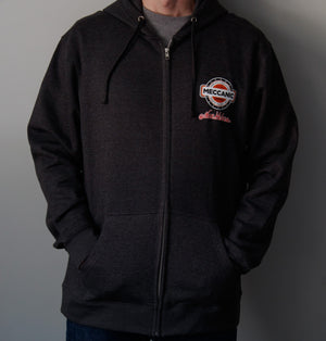 Meccanic Shop North Grey Zip Hoodie